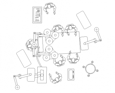 Dwg CAD sala operatoria