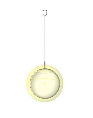 Polaris Light Pendant Revit Family