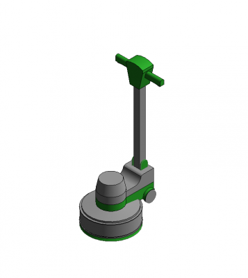 Floor polisher Revit model