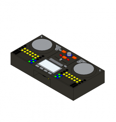 DJ Decks Revit family