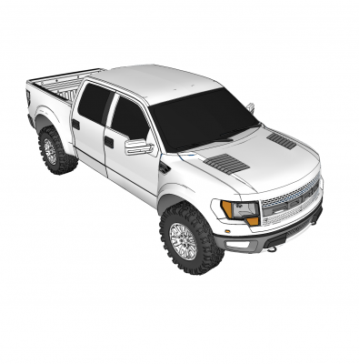 Modello Ford Raptor Sketchup