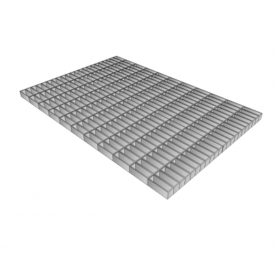 Modello 3D Sketchup Sump Grate