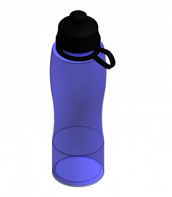 Sports bottle Revit model 