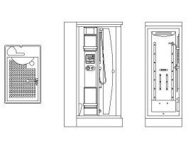 Shower design CAD block - cadblocksfree | Thousands of free AutoCAD drawings