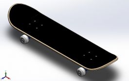 Skateboard solidworks Model | Thousands of free AutoCAD drawings