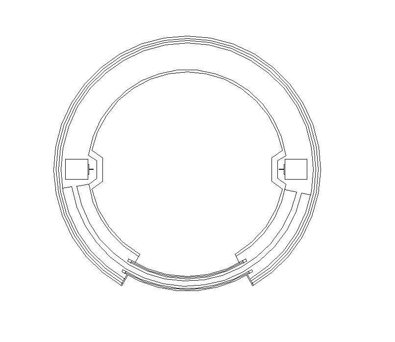 2D CAD Circular Lift design - CADBlocksfree | Thousands of free AutoCAD  drawings