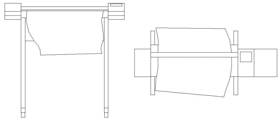 Office plotter CAD block - cadblocksfree | Thousands of free AutoCAD  drawings