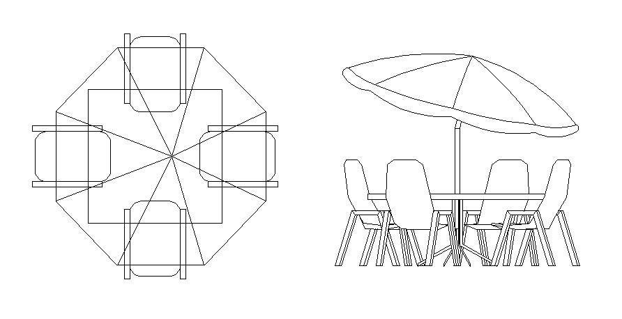 Free CAD symbol patio table and chairs - cadblocksfree | Thousands of free CAD  blocks