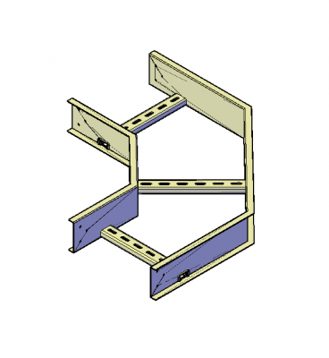 3D-CAD-Seilkastenleiter - CADBlocksfree -CAD blocks free