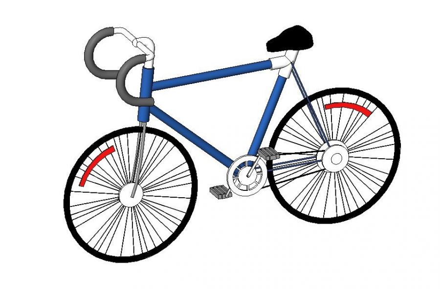 Bicycle Revit Family 5 | Thousands of free AutoCAD drawings