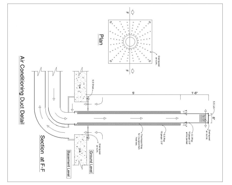 Plano de conductos de aire acondicionado .dwg | Thousands of free AutoCAD  drawings