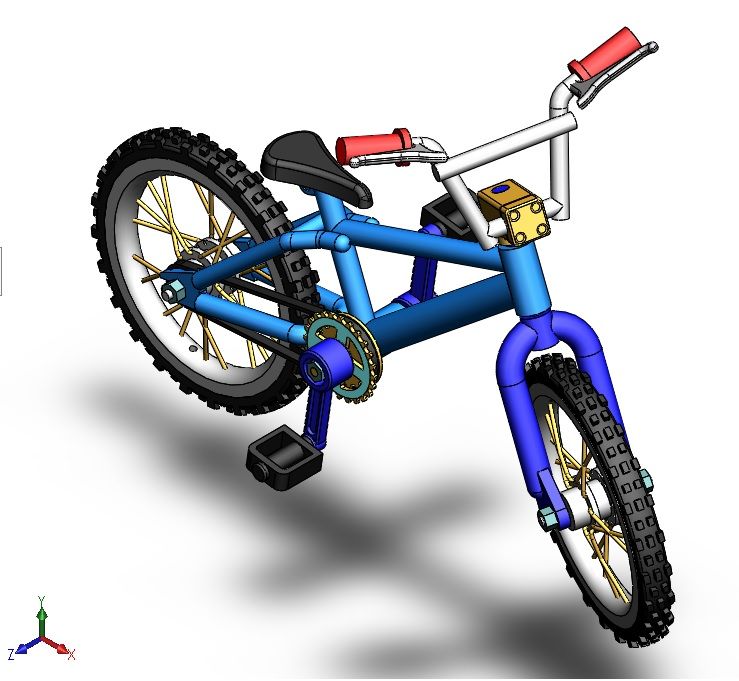 Bike solidworks | Thousands of free AutoCAD drawings