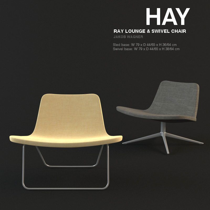 HAY Ray Lounge Chair -CAD blocks free