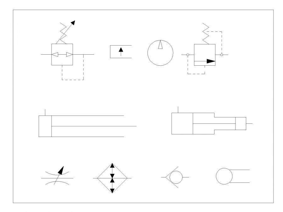 Symboles pneumatiques hydrauliques .dwg-1 | Thousands of free AutoCAD  drawings