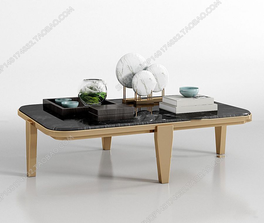 Wohnzimmer Teetisch mit Tischplatte aus dunklem Marmor 3ds max | Thousands  of free AutoCAD drawings