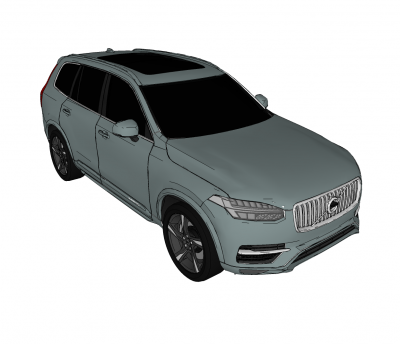 Volvo xc90 Sketchup modèle