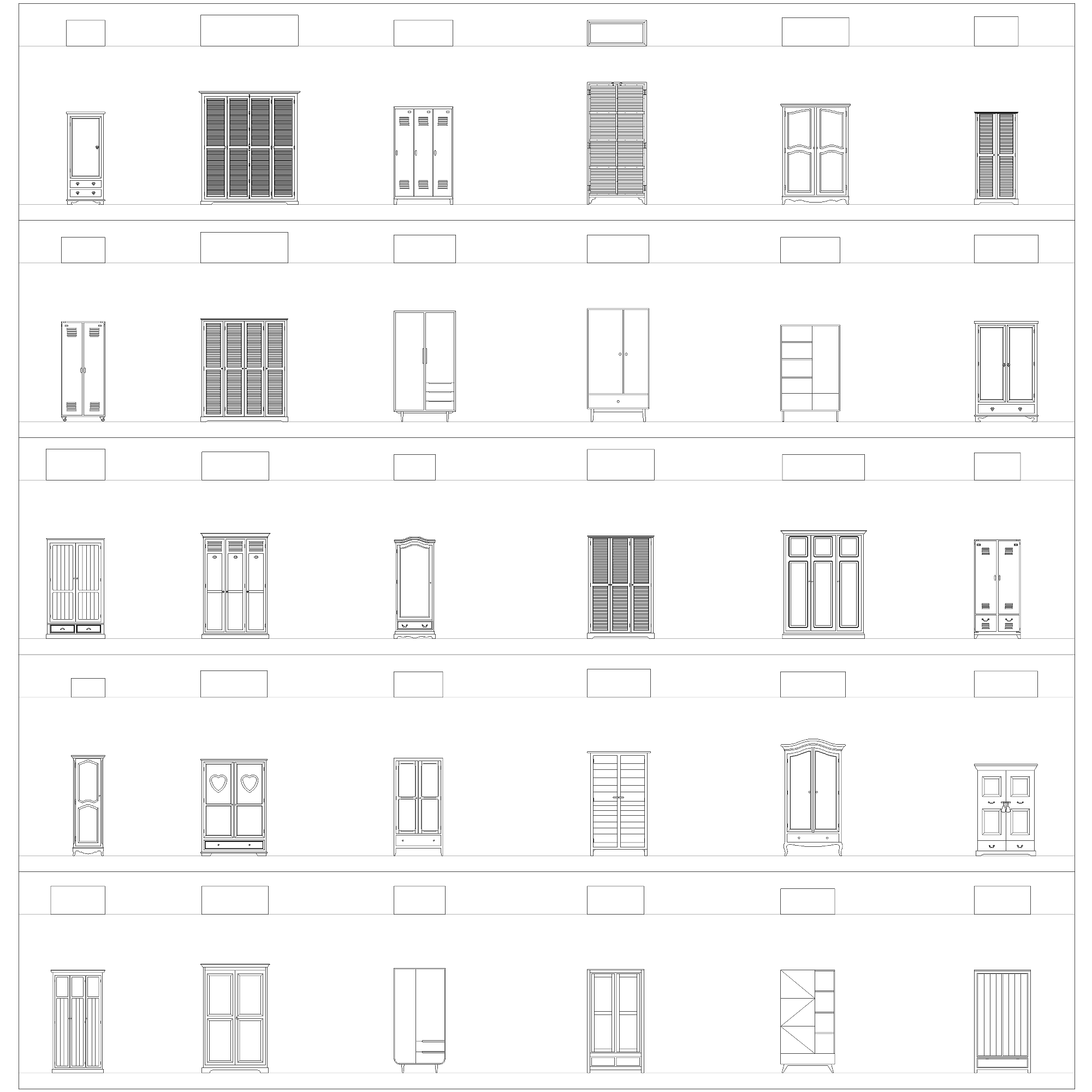 Quarto guarda-roupa CAD blocos dwg - CADblocksfree | Thousands of free  AutoCAD drawings